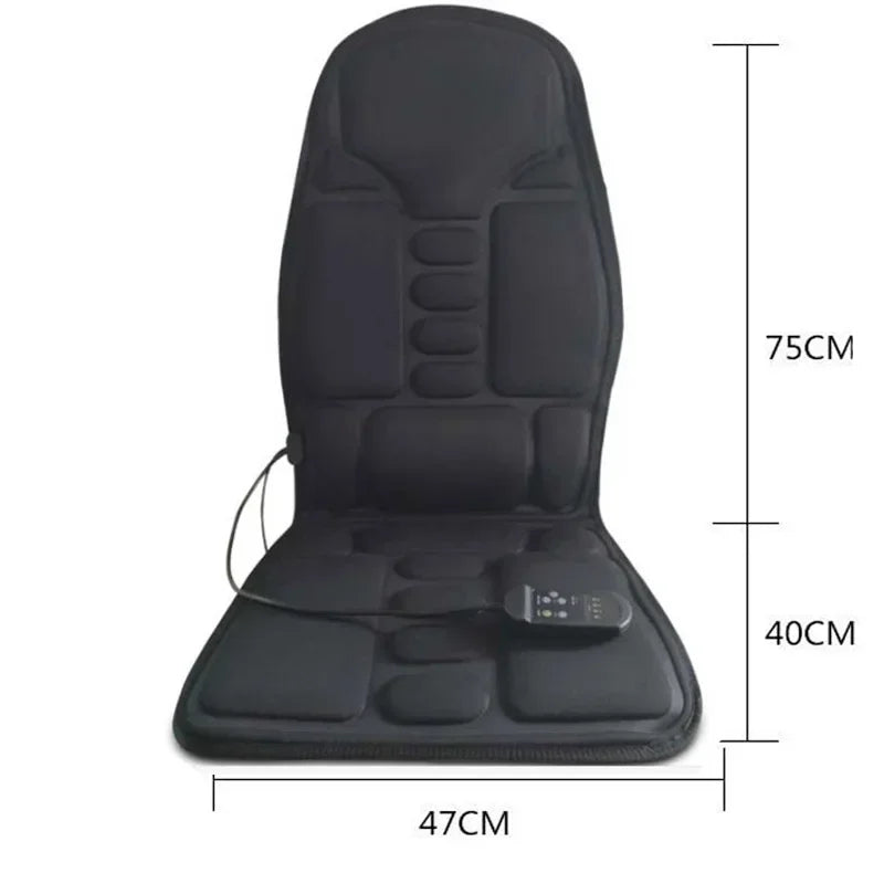 Chair Massager Heated Massage Chair Pad for Car Seat, Office Chair & Home Relaxation