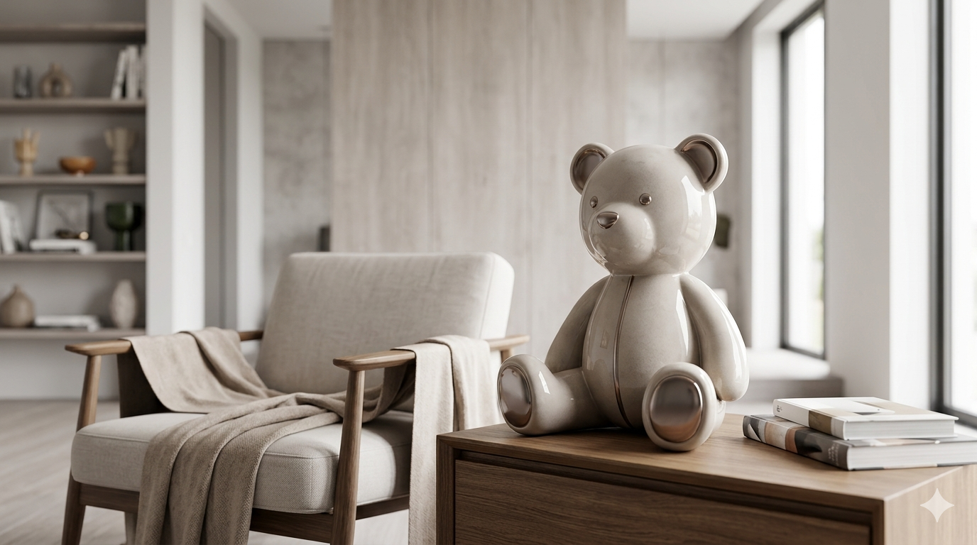 teddy bear art