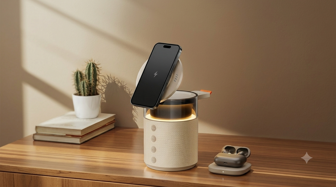 5 in 1 wireless charging station