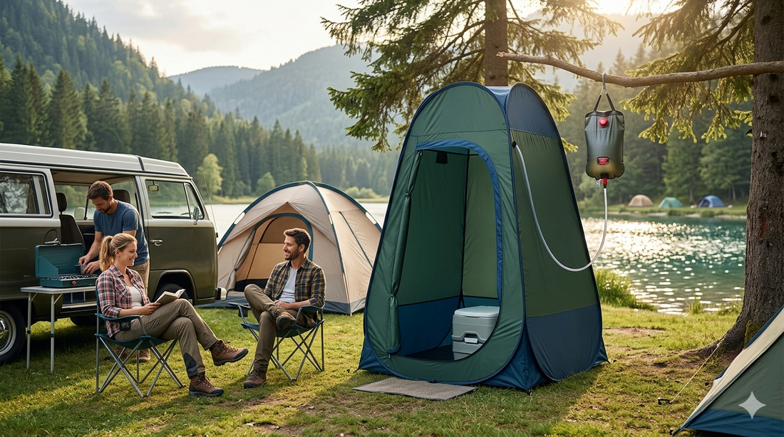 camping shower tent