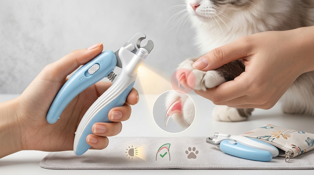 LED Pet Nail Clipper: A Safer Way to Trim Dog and Cat Nails