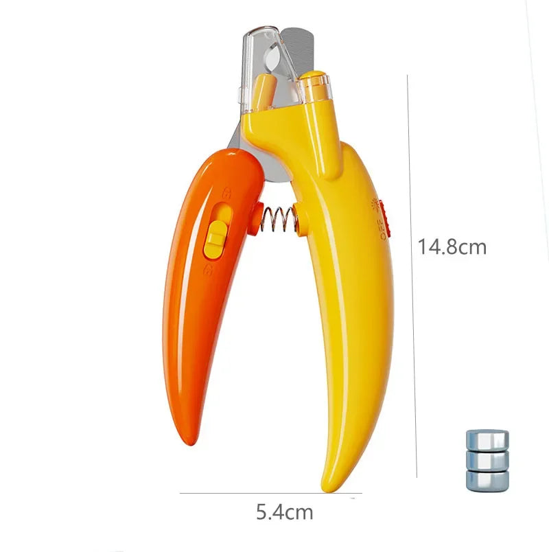 led pet nail clipper