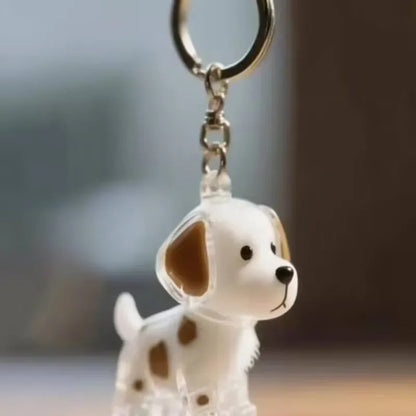 Dog Keychain Pet Hair Keepsake Memorial Keychain Gift for Pet Loss  SEO-Optimized Product Description