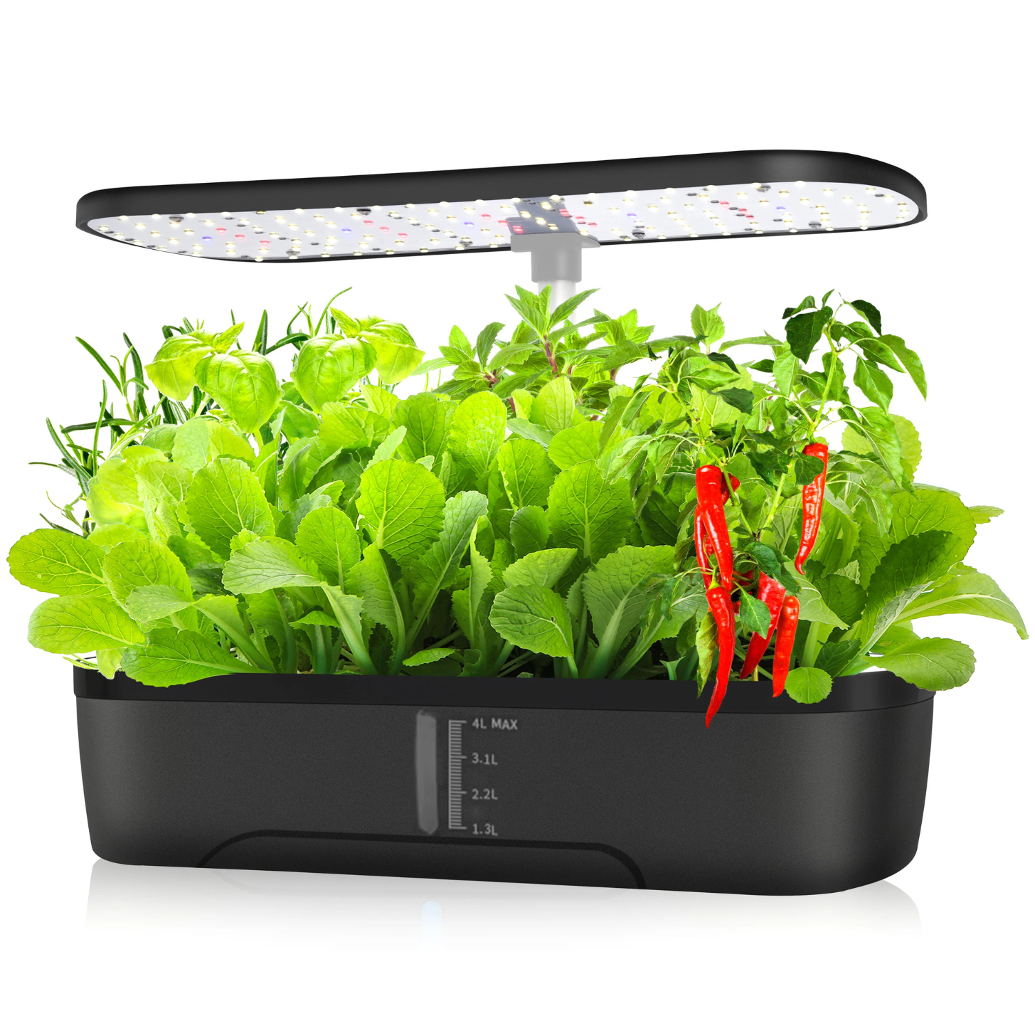 Indoor hydroponic garden