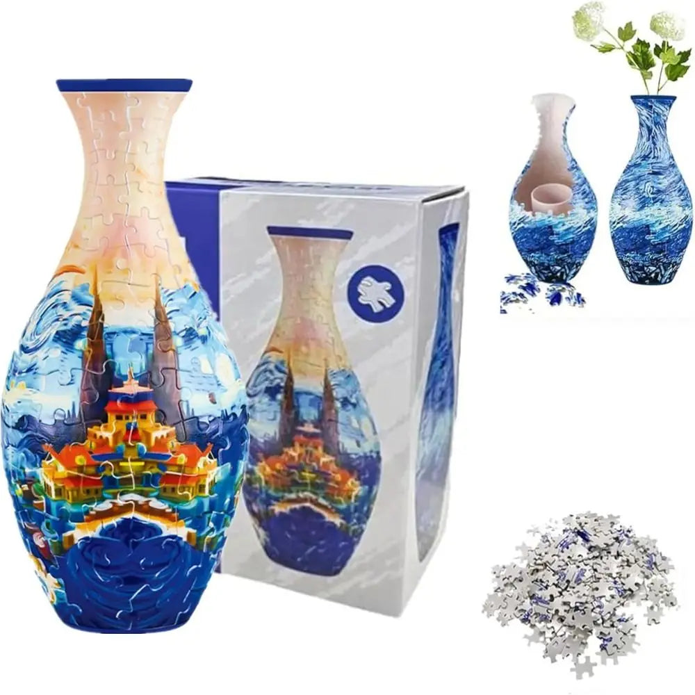 puzzle vase