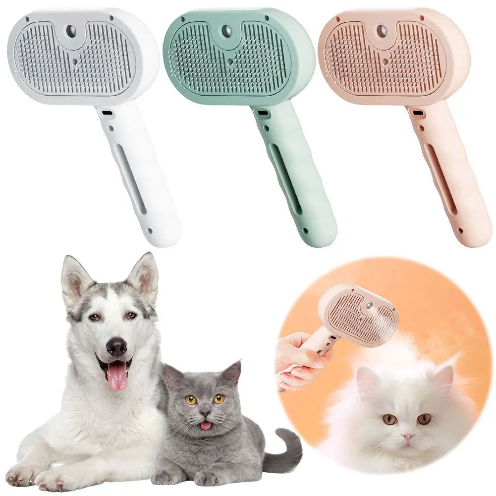 pet steam brush