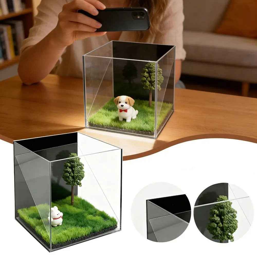 Dog Memorial Gifts – Personalized Pet Memorial Shadow Box Display, Pet Memory Box for Dogs & Cats, Dog Keepsake Box with Photo