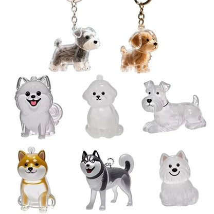 Dog Keychain Pet Hair Keepsake Memorial Keychain Gift for Pet Loss  SEO-Optimized Product Description