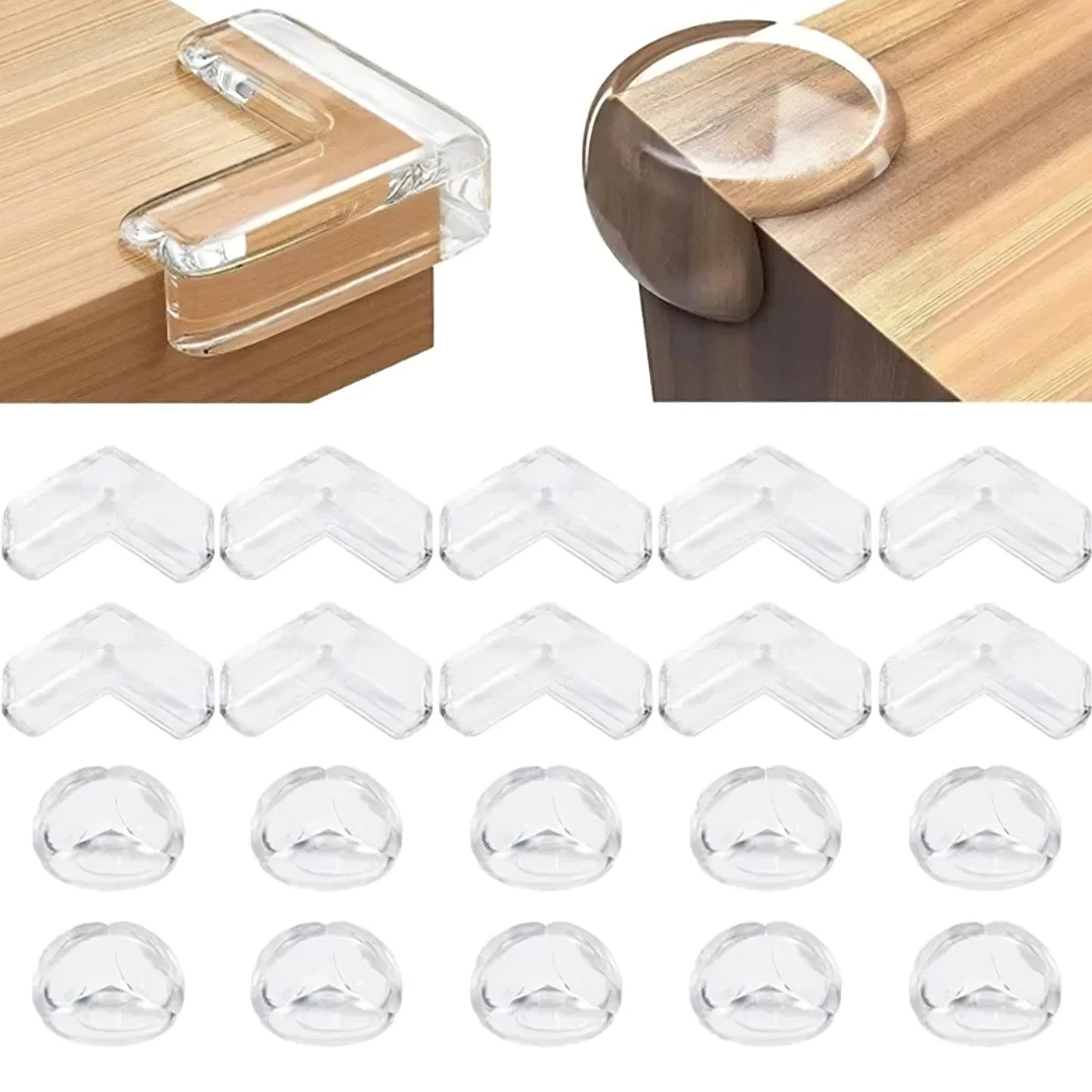Corner Protectors for Babies | Clear Table Corner Guards