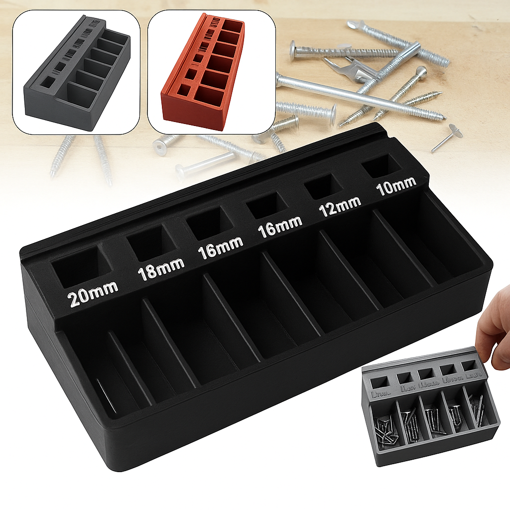 screw organizer tray