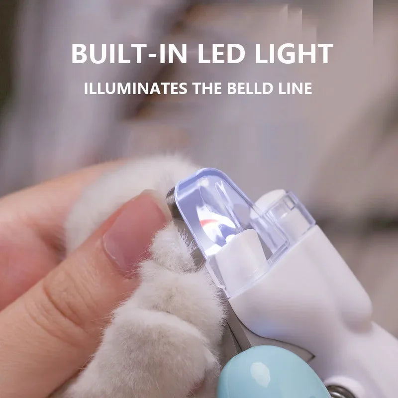 led pet nail clipper
