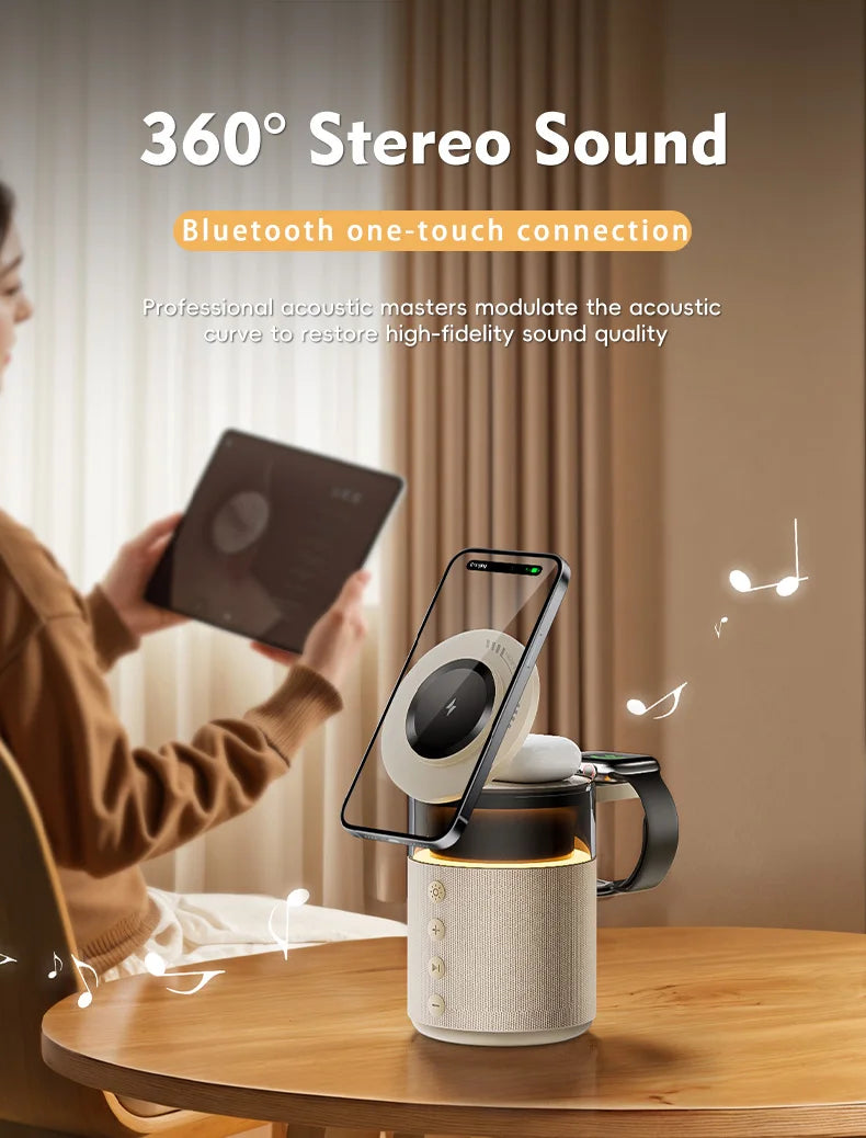 5 in 1 wireless charging station