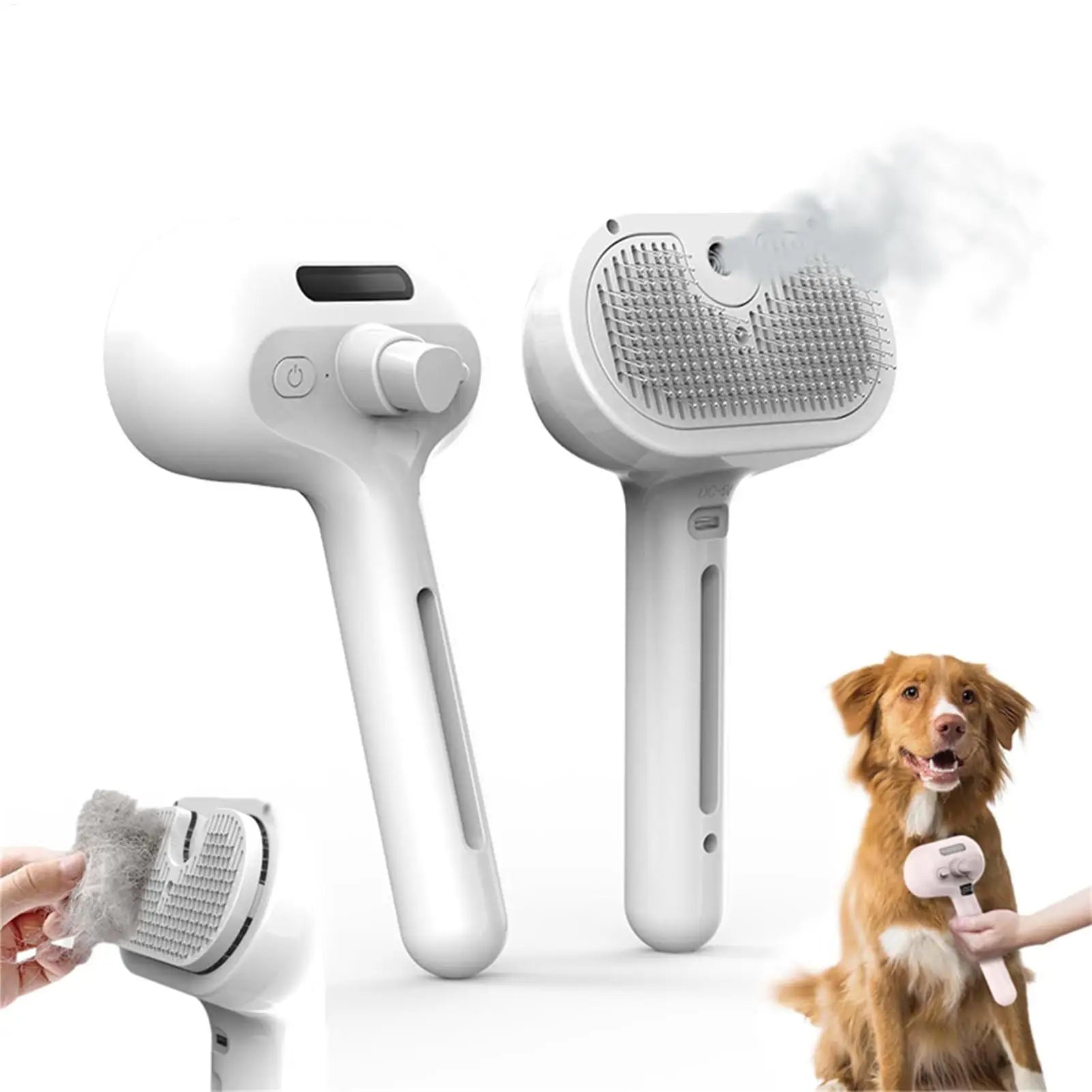 pet steam brush