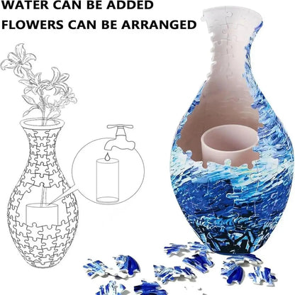 puzzle vase