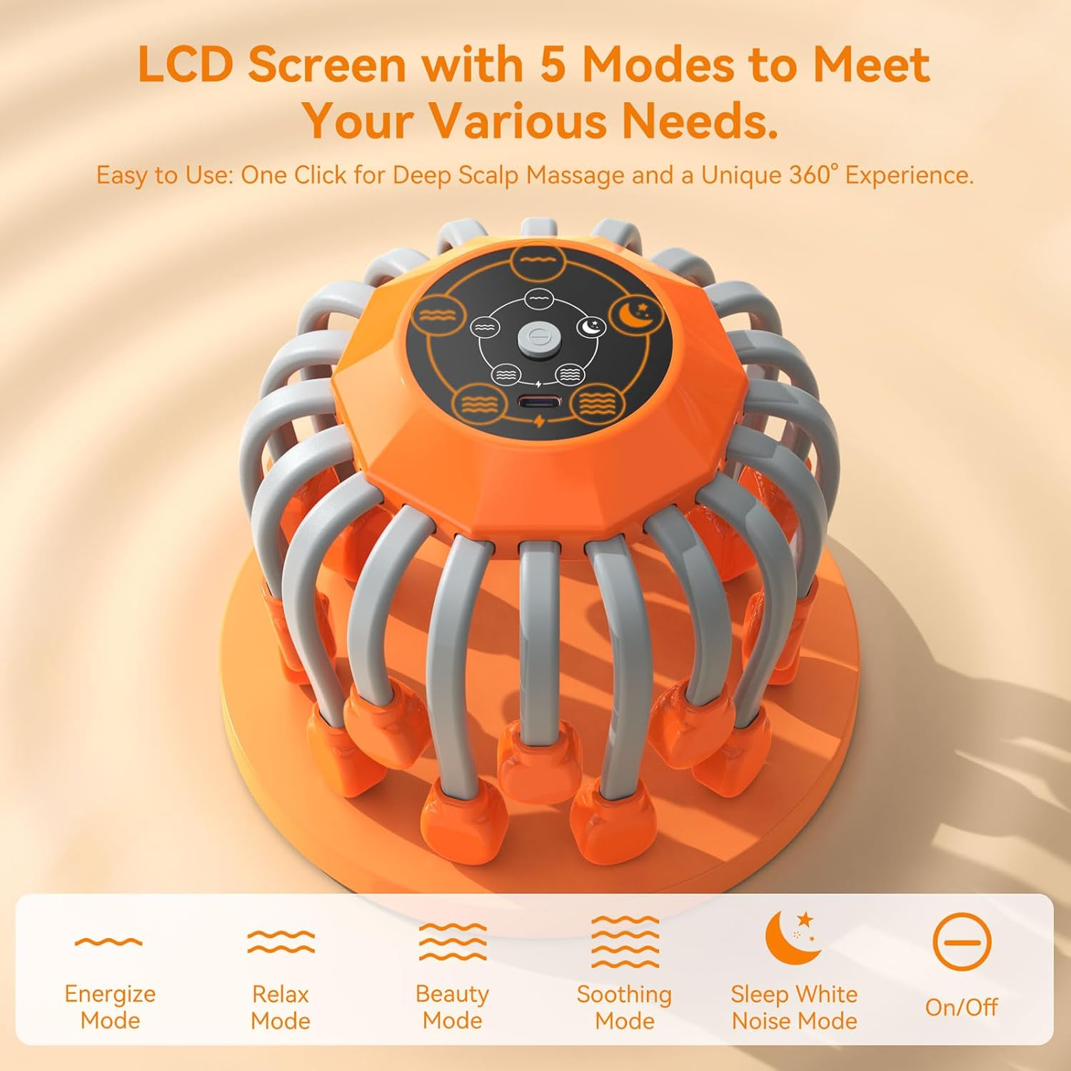 electric head massager