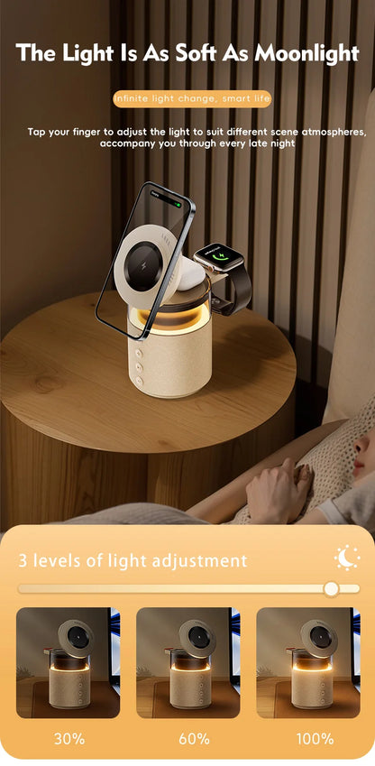 5 in 1 wireless charging station