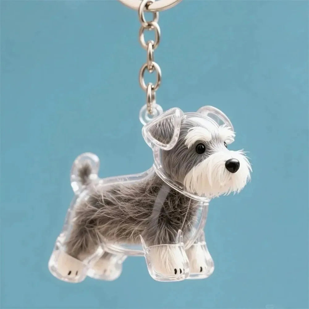 Dog Keychain Pet Hair Keepsake Memorial Keychain Gift for Pet Loss  SEO-Optimized Product Description