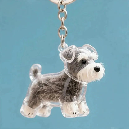 Dog Keychain Pet Hair Keepsake Memorial Keychain Gift for Pet Loss  SEO-Optimized Product Description