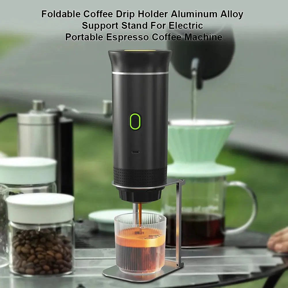 Portable Foldable Coffee Drip Holder – Compact Aluminum Pour-Over Stand Mavigad