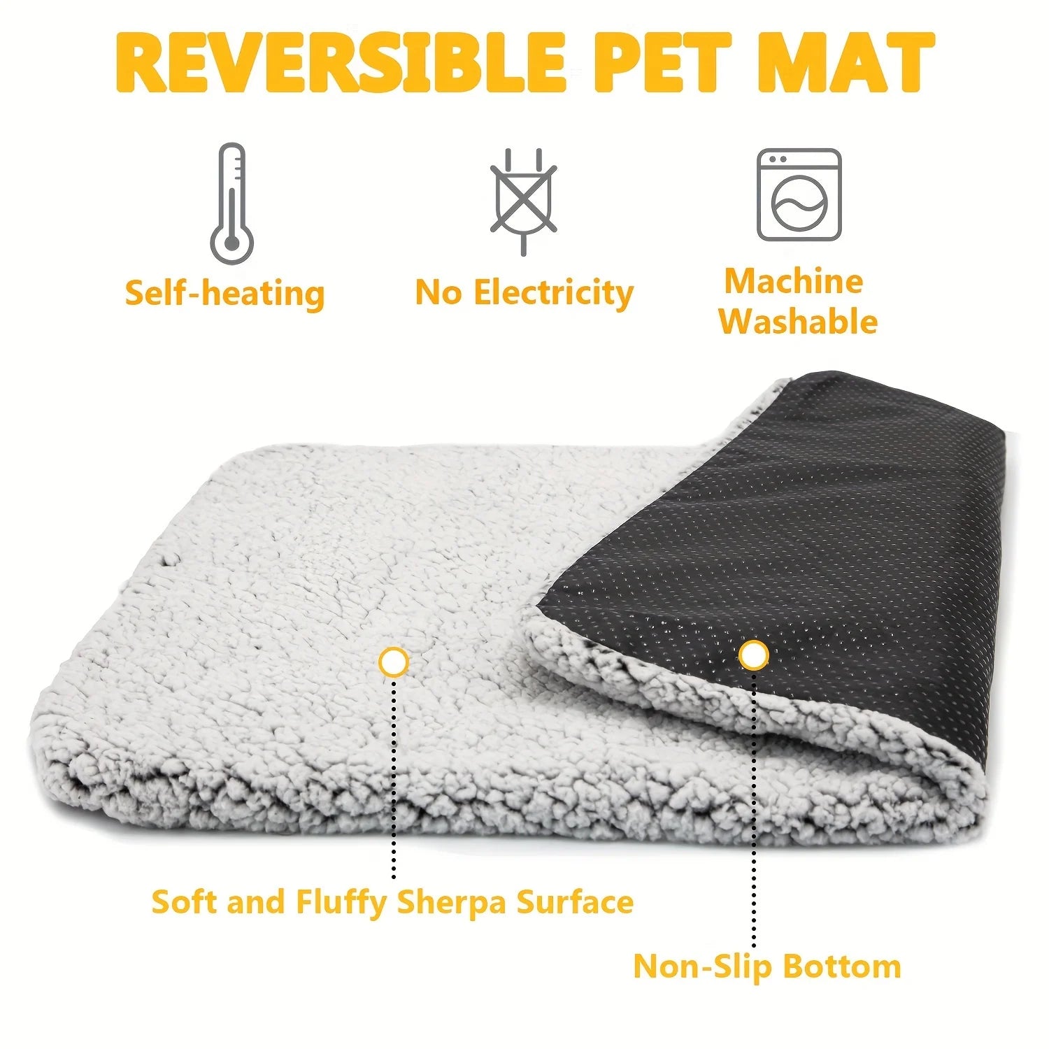 Cat self warming pad