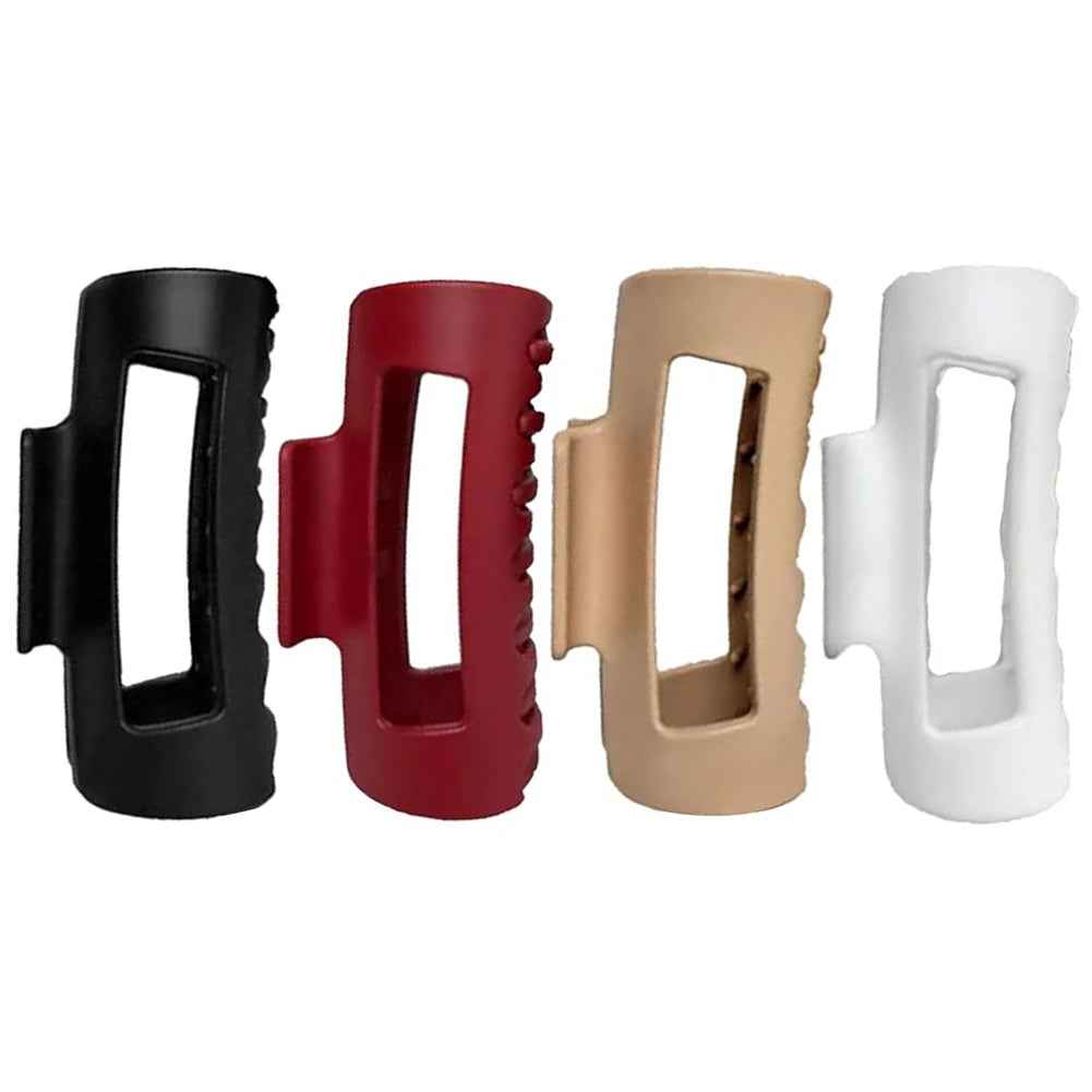 Hair Claw Clips – Soft Flexible Matte Jaw Clip for Thick Hair, Large Non-Slip Big Claw Hair Clip for All-Day Comfort