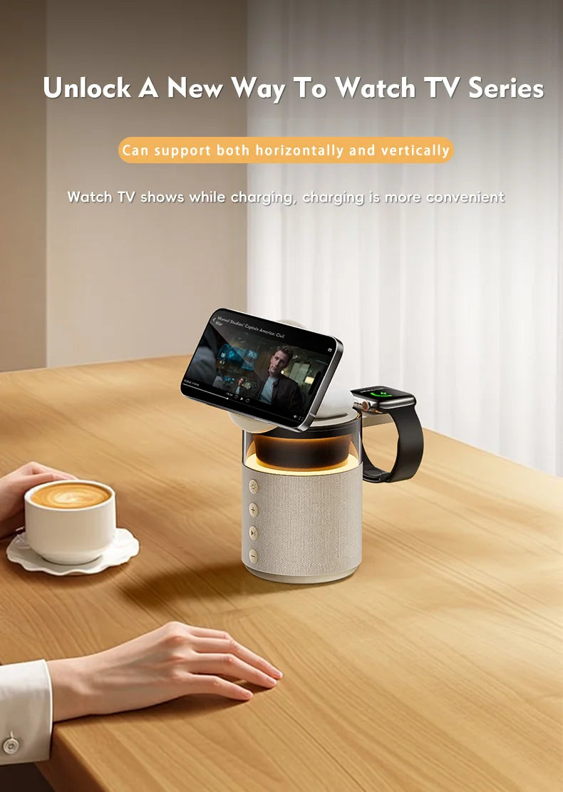 5 in 1 wireless charging station