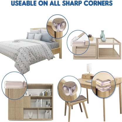 Corner Protectors for Babies | Clear Table Corner Guards