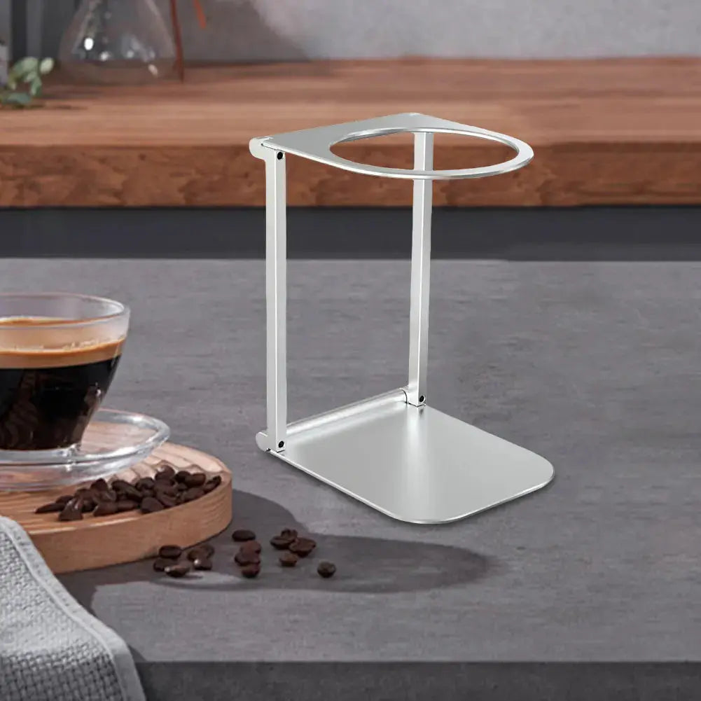 Portable Foldable Coffee Drip Holder – Compact Aluminum Pour-Over Stand Mavigad