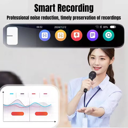 Translation Scanner AI Translation Pen with OCR Text Scanner, Voice Translator Device & Portable Language Translator