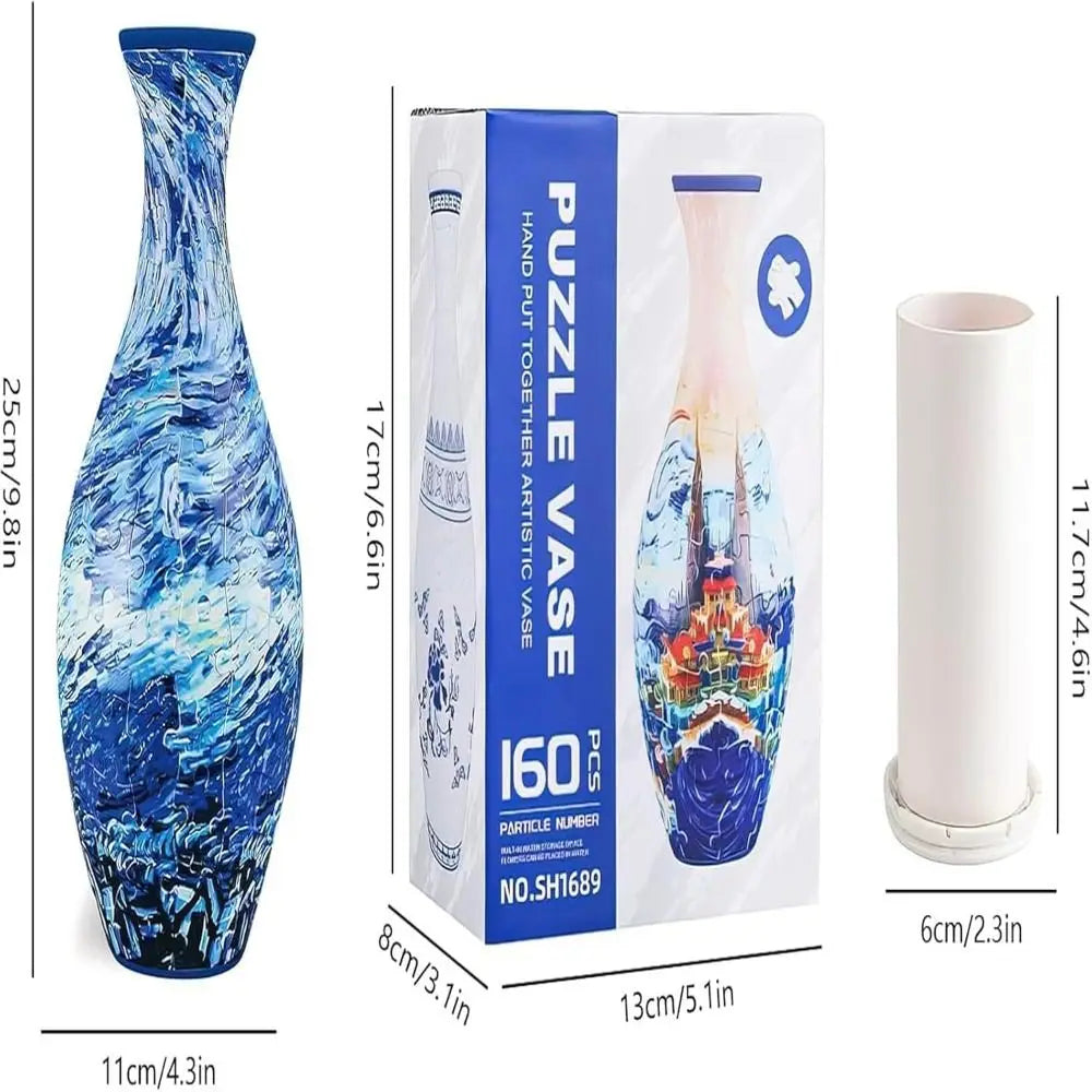 puzzle vase