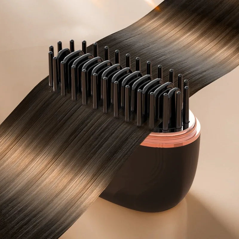 hair straightening brush