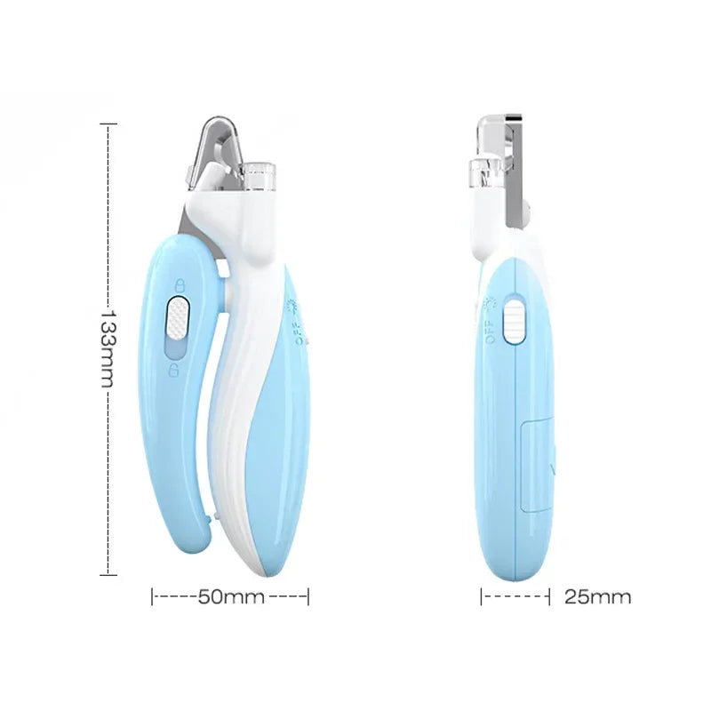 led pet nail clipper