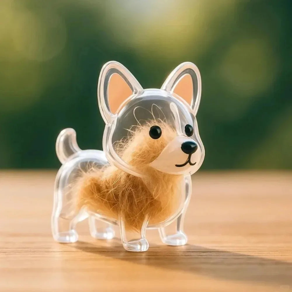 Dog Keychain Pet Hair Keepsake Memorial Keychain Gift for Pet Loss  SEO-Optimized Product Description