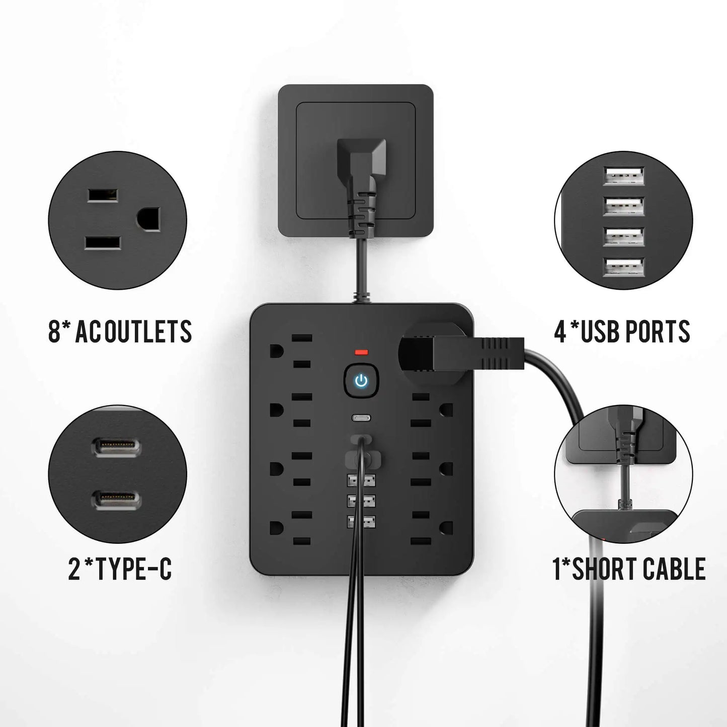 wall outlet extender