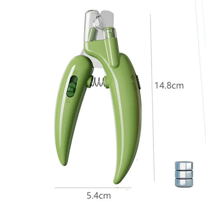 led pet nail clipper