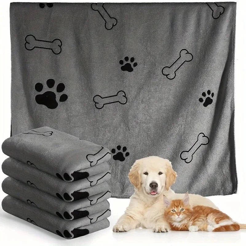 Pet Supplies Microfiber Dog Drying Towel