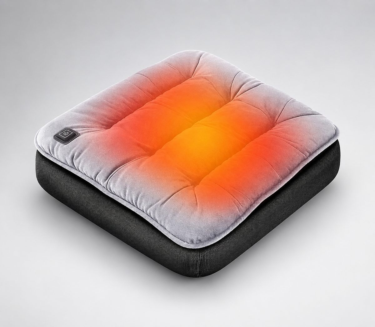 Car Seat Cushion Heated Plush Seat Pad