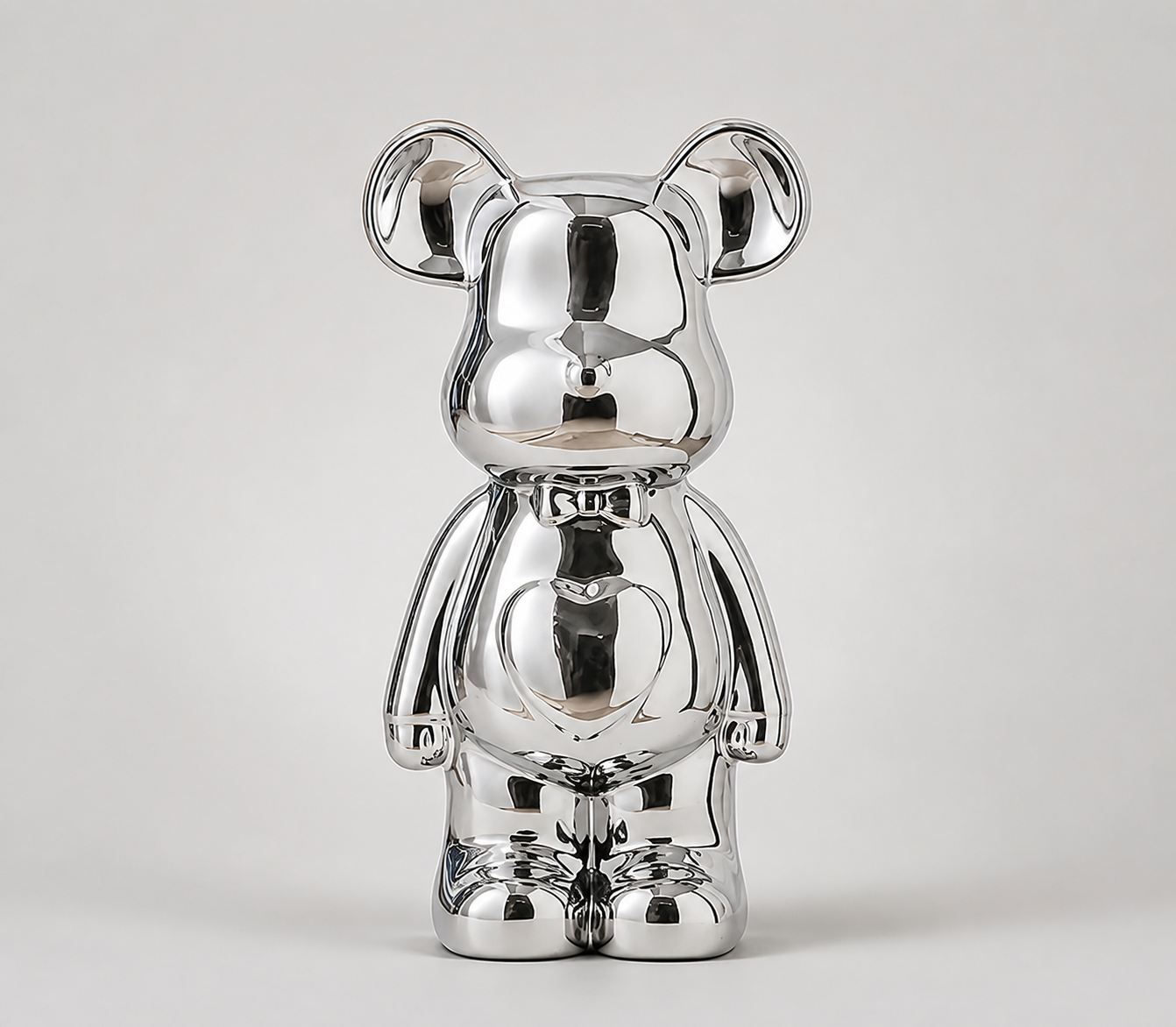 Teddy Bear Art Ceramic Statue