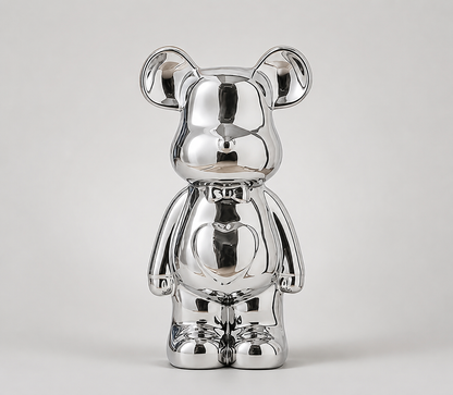 Teddy Bear Art Ceramic Statue